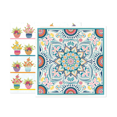 Folha para Scrapbook - Wonders Paper 9 - American Crafts - Paige Evans - 34004803
