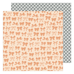Folha para Scrapbook - Coleção Garden Party - Beautiful Bows - Maggie Holmes - 34005516
