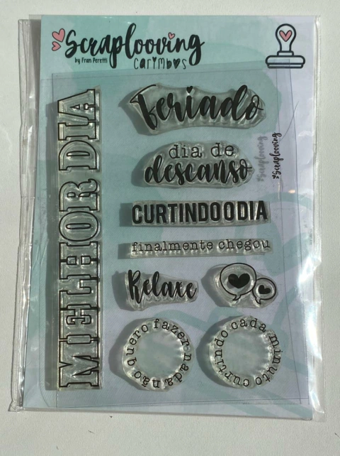Carimbo Feriado - Scraplooving C403