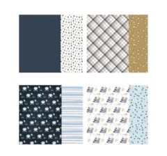 Bloco A4 - Coleção Meu Mundo Azul - Decore Crafts - 0261 - comprar online