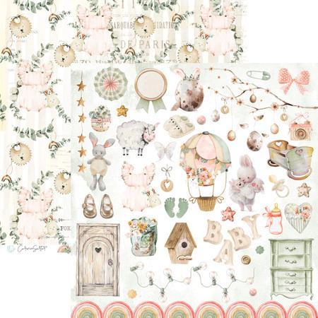 Folha para Scrapbook - Coleção Petit - Carina Sartor - PET03 na internet