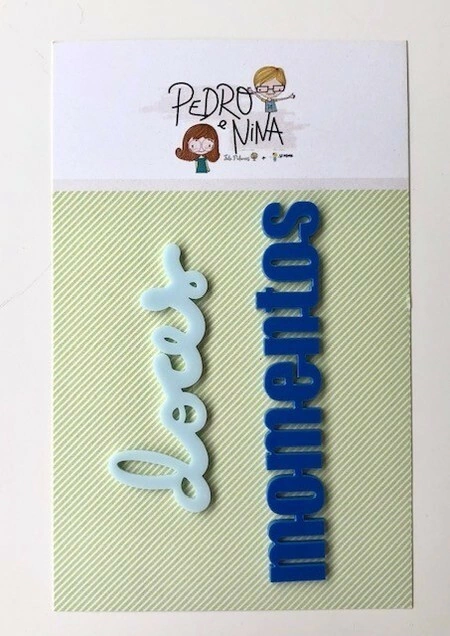 Acrílico - Doces Momentos - Coleção Pedro e Nina - Fabi Paliares - 5761 - comprar online