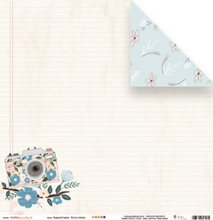 Papel - Registrando Felicidade - Coleção Malas Prontas - Juju Scrapbook - 91172D