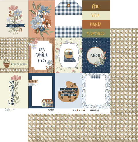 FOLHA EXCLUSIVA CRIAR BOX - COLEÇÃO HYGGE - CB2405-05