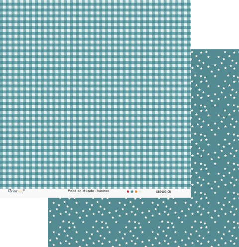 FOLHA EXCLUSIVA CRIAR BOX - COLEÇÃO VOLTA AO MUNDO - BÁSICAS - 05 - comprar online