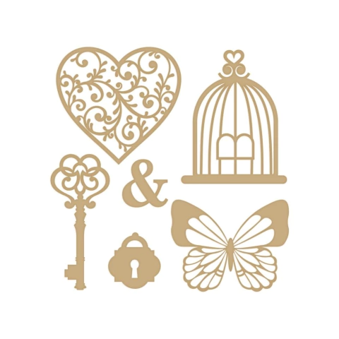 Aplique - Elementos - Coleção Doce Maria - Decore Crafts - 0230