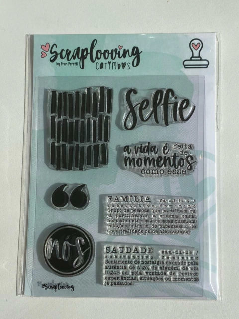 Carimbo Selfie - Scraplooving C402