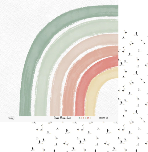 Folha Exclusiva Criar Box Experience - Coleção Quero Praia e Sol - 06