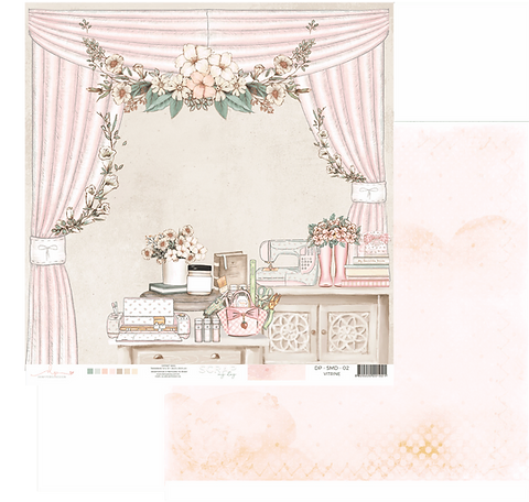 Folha para Scrapbook - Dany Peres Design - Coleção Scrap my day - Vitrine