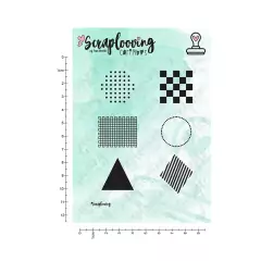 Carimbo Texturas Pequenas - Scraplooving C400