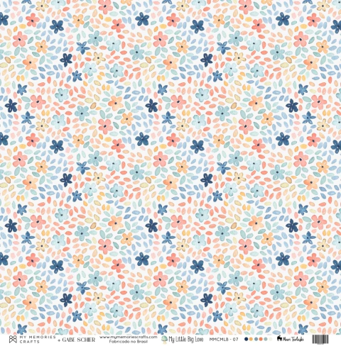 Papel Vegetal - Coleção My Little Big Love - MMCMLB-07