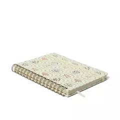 Agenda Planner Wire-o 2026 Jardim Semanal Anotações A5 Off White - Cicero - Criar - Papelaria e Scrapbook
