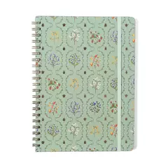 Caderno Espiral Jardim Pautado 20x28 Verde 1 Matéria 80 fls - Cicero - comprar online