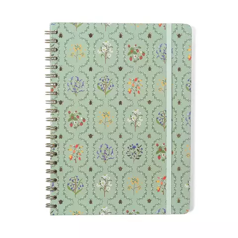 Caderno Espiral Jardim Pautado 20x28 Verde 1 Matéria 80 fls - Cicero - comprar online