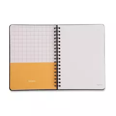Caderno Espiral Jardim Pautado 17x24 Preto 1 Matéria 80 fls - Cicero - Criar - Papelaria e Scrapbook