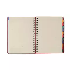 Planner Permanente Wire-o Jardim Semanal Notas A5 Off White - Cicero - loja online