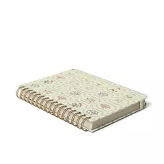 Imagem do Planner Permanente Wire-o Jardim Semanal Notas A5 Off White - Cicero