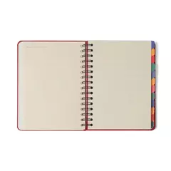 Imagem do Planner Permanente Wire-o Jardim Semanal Notas A5 Off White - Cicero