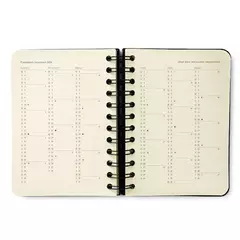 Agenda Planner Wire-o 2026 Praia Diária 11,5x16 Cachorros - Cicero - Criar - Papelaria e Scrapbook
