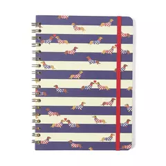 Caderno Espiral Praia Pautado 17x24 Cachorros 1 Matéria 80 fls - Cicero - comprar online