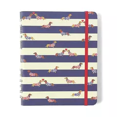 Caderno Organizador Praia Pautado & Pontado A5 Cachorros - Cicero - comprar online