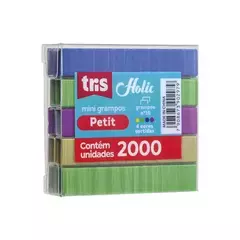 Mini Grampo Diversas Cores - Tris Holic - Nº10 - 902795