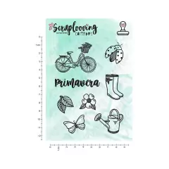 Carimbo Primavera - Scraplooving C353