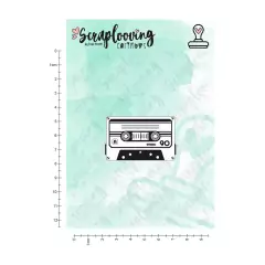 Carimbo Avulso Fita Cassete - Scraplooving - C381