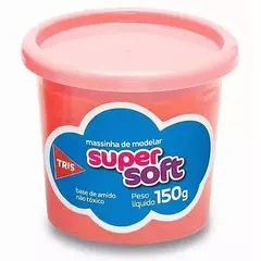 Massa De Modelar – Super Soft – Pote 150G - Tris - Criar - Papelaria e Scrapbook