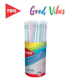 Lápis Preto Com Borracha - Collection Good Vibes - HB - Tris - 691022