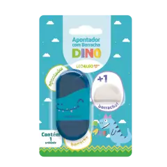 Apontador com Depósito e Borracha - Pets - Leo e Leo