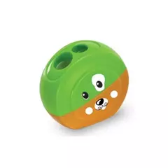 Apontador duplo com depósito Zoo - Tris - Criar - Papelaria e Scrapbook