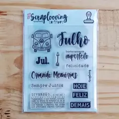 Carimbo Julho - Scraplooving C405
