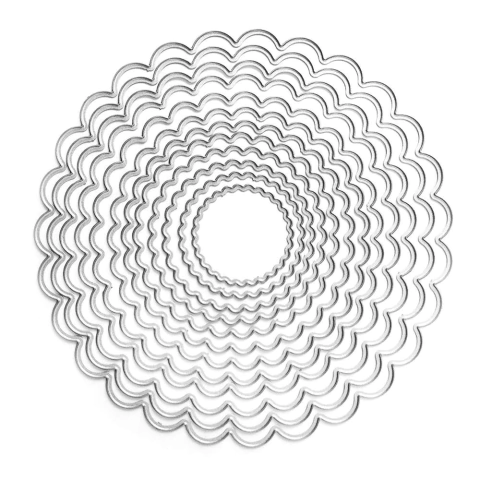Faca de Corte - Circulo Escalope - Toke e Crie - 21883