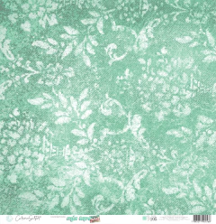 Papel de Scrapbook - Coleção MIX TAPE – Básico VERDE- Carina Sartor – BASE105 - comprar online