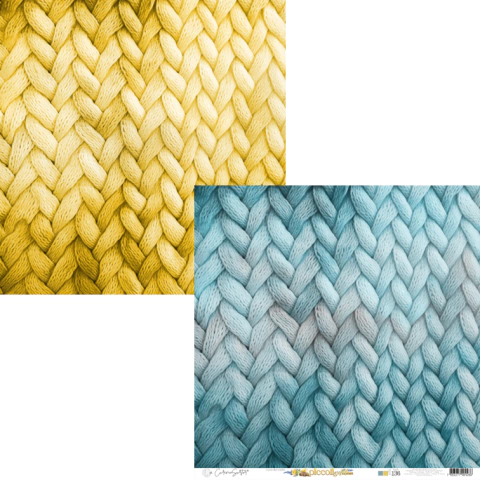 Papel Para Scrapbook Básico Gold &Jeans 240G - BASE136