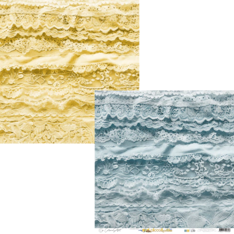 Papel Para Scrapbook Básico Gold &Jeans 240G - BASE139