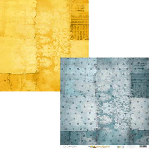 Papel Para Scrapbook Básico Gold &Jeans 240G - BASE140