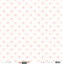 Folha para Scrapbook - Básico Rose - Coleção For You - Carina Sartor - BASE78 - comprar online