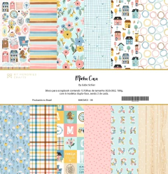 Coleção Minha Casa - Bloco 30,5 x 30,05 - My Memories Crafts - MMCMCS-08