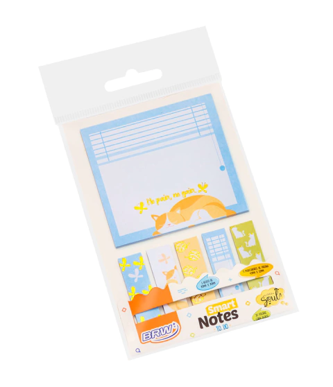 Bloco Smart Notes To Do - Gato - BRW - BA0101