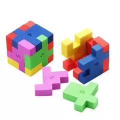 Borracha Tetris Cubo - BRW - comprar online