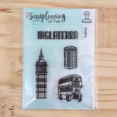 Carimbo Inglaterra - Scraplooving C367