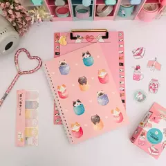 Cadernico Espiral - Buendía - Gatinho - Miolo pautado