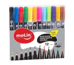 Caneta Artística - Double - Molin - 4049