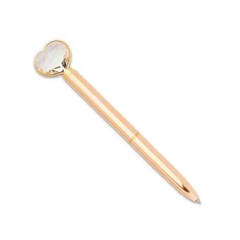 Caneta - Coração Diamante Gold - Molin - 01301