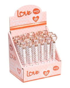 Caneta Coração Diamante Poa - Molin - 01286 - comprar online