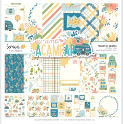 Pocket Kit 6 Folhas | Eu Amo Acampar - Lemon