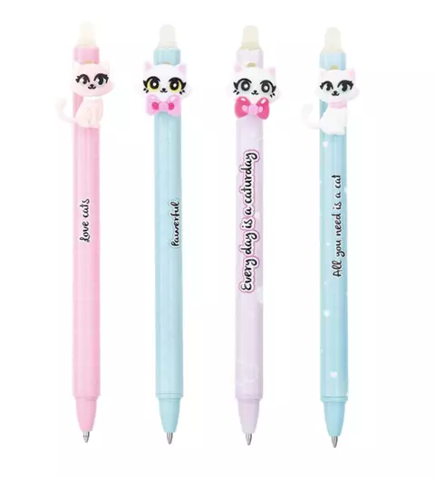 Caneta Esferográfica Divert Get Apagável 0.7mm - CAT - BRW - CA0213