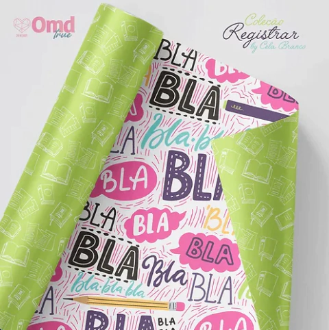 Folha para Scrapbook - Lari Batista - Coleção Registrar - By Cela Branco - Registre uma ideia